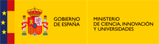 Logo del Ministerio de Ciencia, Innovación y Universidades